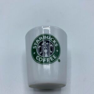 Starbucks Coffee Master Espresso Shot Glass / Tasting Cup White